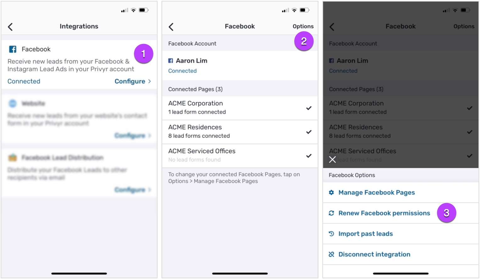 Connecting to Facebook Lead Ads Privyr Help & Guides