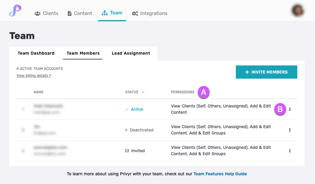 Using Privyr with a Team – Privyr Help & Guides