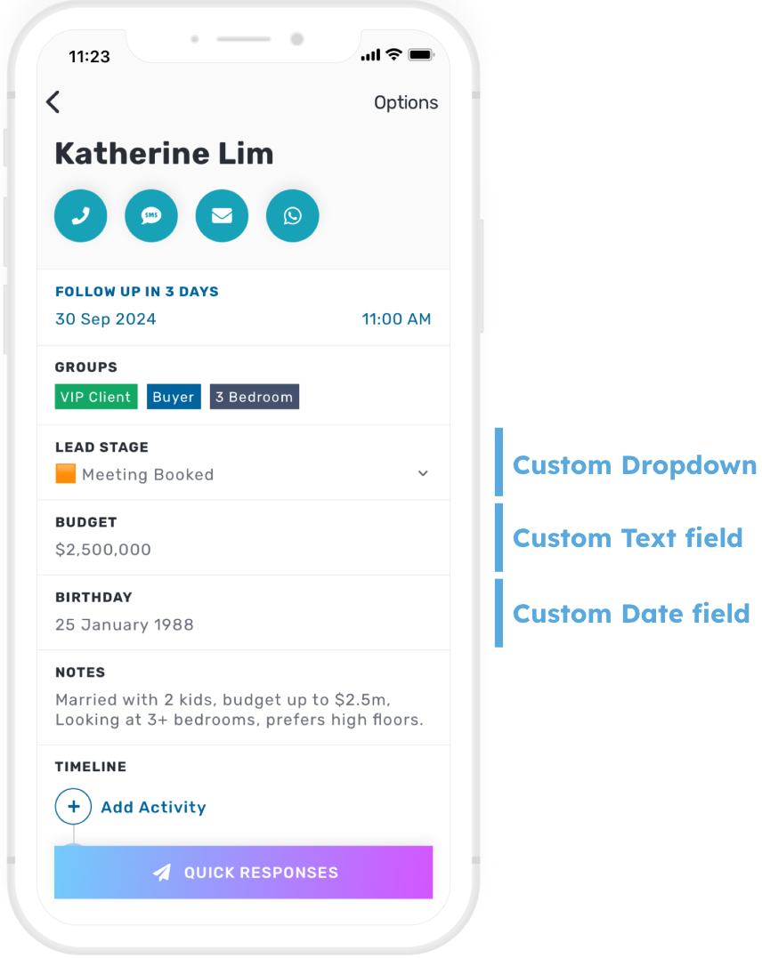 Custom Client Fields – Privyr Help & Guides