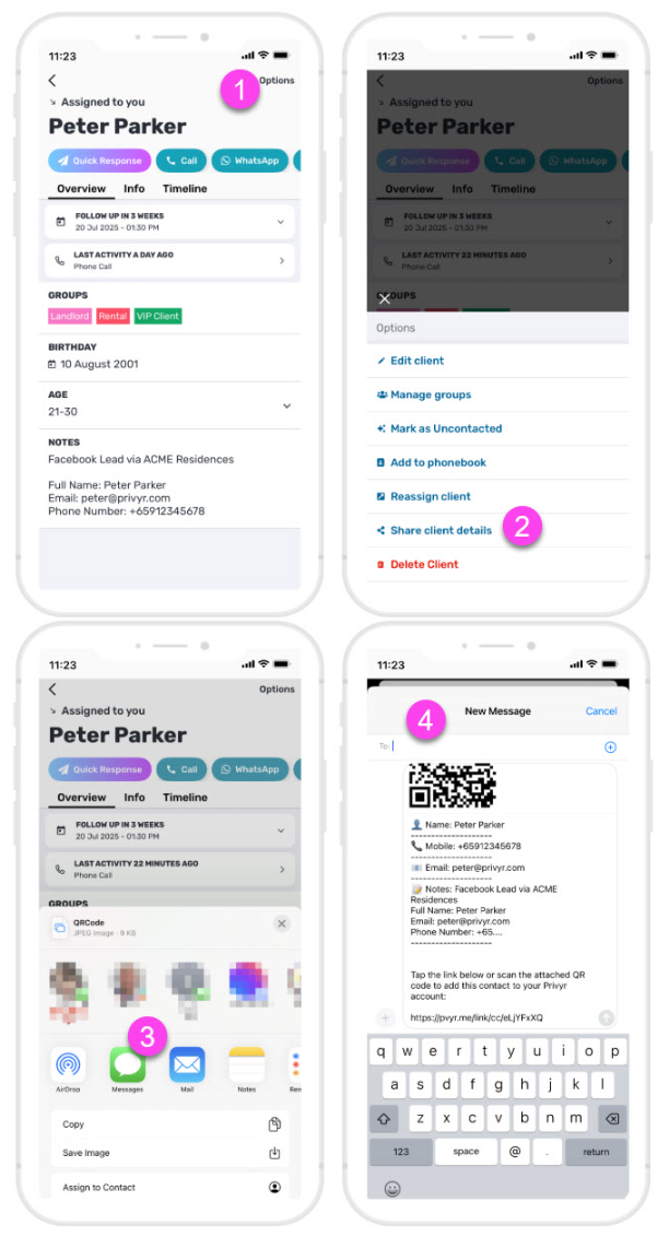 Client Details – Privyr Help & Guides